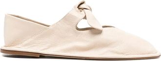 Hereu Llasada Supple Shiny Flat Shoes