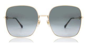 Gucci GG0879S 001 Womens Sunglasses Gold Size 61