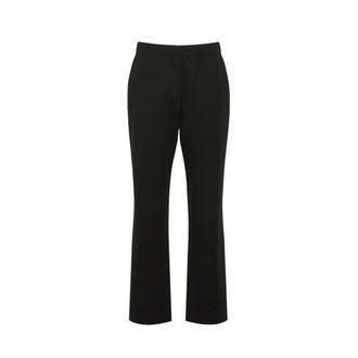 Max Mara Dames, Broeken, Zwart, Maat: M