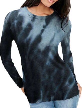Splendid Flynn Sweater In Dusty Blue