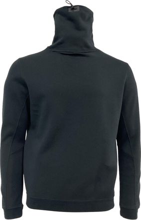 Nike Turtleneck Fleece Sweater in Black Cotton