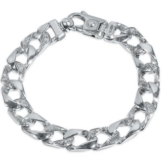 Pompeii3 Mens Designed 14k Gold (66gram) or Platinum (106gram) Link Bracelet 8.5