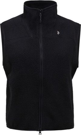 Peak Performance Naturerush Pile Vest Fleecegilet f&uuml;r Damen | schwarz