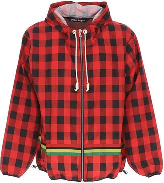 Palm Angels Multicolor Polyester Shell Mens Jacket