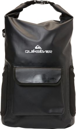 Quiksilver Sportrucksack QUIKSILVER Sea Stash 20L, Herren, schwarz (schwarz, schwarz), PVC, Rucks&auml;cke Sportrucksack