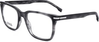 HUGO BOSS Mens 53 mm Grey Opticals