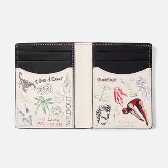 Duke + Dexter Duke + Dexter, Unisex Dean Sketch Wallet, Size