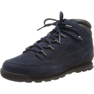 Timberland Mens Euro Rock WR Basic Fashion Boots, Navy Nubuck, 12.5 UK