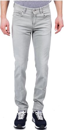 Re-hash P015 0088 Rubens-Z jeans - Heren - Regular Fit Jeans - Grijs - W30 - Denim - Jeans