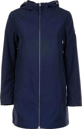 Colmar Rain Proof Jackets, female, Blue, Size: XL Trench Coat