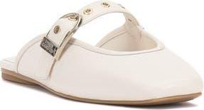 Vince Camuto Vaydie Flat Mule in Coconut Cream at Nordstrom Rack, Size 5.5