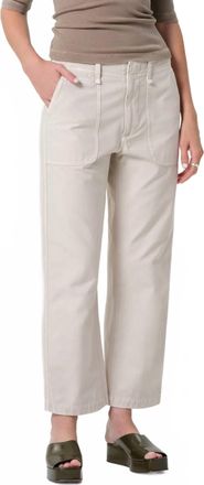 Citizens Of Humanity Winslow Utility Pants In Pale Stone
