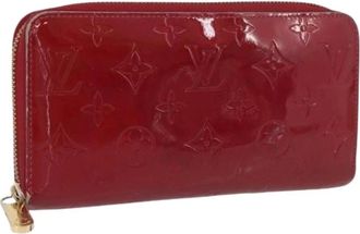 Louis Vuitton Pre-owned Wallets, female, Red, Size: ONE SIZE Pre-owned Vintage Long Wallet