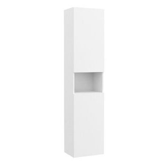 Roca M&oacute;dulo Columna Con Repisa Abierta Delta Ona 1750x300x400 Blanco Mate
