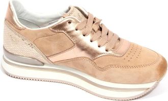 Hogan Italiaanse Stijl Sneakers - Dames - Sneakers - Roze - 36 EU - Schoenen