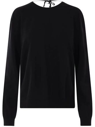 Aspesi cotton sweater - women - Cotton - 40 - Black