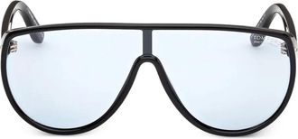 Tom Ford Eyewear Browline FT1182 zonnebril - Bruin