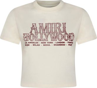 Amiri T-Shirts And Polos Light And Natural-Donna