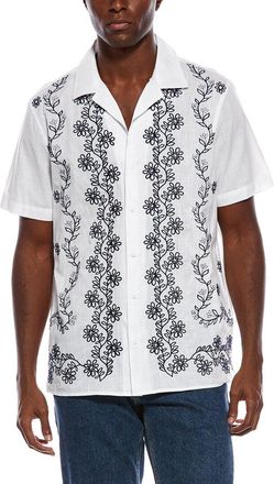 Karl Lagerfeld Karl Lagerfeld Floral Embroidered Shirt