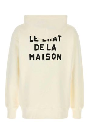 Valentino Garavani Mens Ivory Cotton Sweatshirt Avorio Felpe