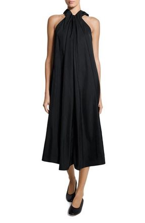 Theory Sleeveless Shift Dress in Black at Nordstrom, Size Petite