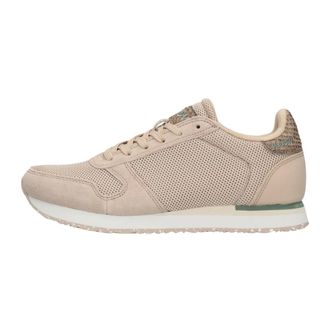 Woden Dames, Schoenen, Beige, Maat: 40 EU Leer