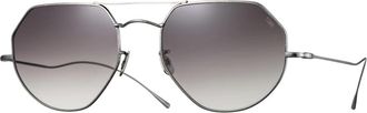 Eyevan 7285 1007 Zonnebril - unisex - Zonnebrillen - Grijs - 54 MM - Accessoires