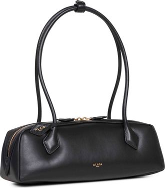 Alaia Le Teckel Shoulder Bag - Black
