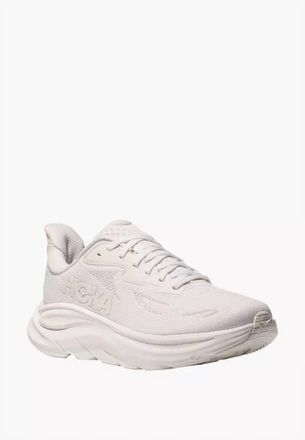 Hoka One One Womens Clifton 10 Running Shoes In White
