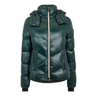 HUGO BOSS Womens Pepule2 in Dark Green - Size 16 UK