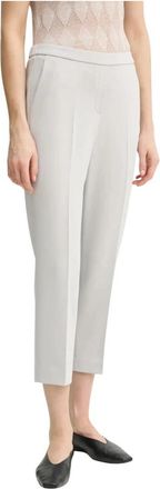 Theory Treeca Pull-On Pant - Dames - Vrijetijds broeken - Grijs - S - Polyester - Broeken