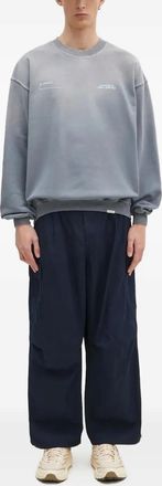 Carhartt Work in Progress Pantaloni a gamba ampia e tasche cargo - Blu