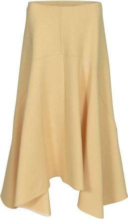 Plan C Plan C Skirts - Dames - Midirokken - Beige - L - Rokken