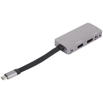 OEM Una Estaci&oacute;n De Acoplamiento Usb-c Con Puertos Hdmi Y Vga, Un Adaptador Multifunci&oacute;n 4 En 1 Con Sonido De Alta Fidelidad, Un Sistema De Monitorizaci&oacute;n