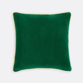 La Redoute Interieurs Tweekleurige vierkante kussenhoes 50x50 cm, fluweel, GUSALI