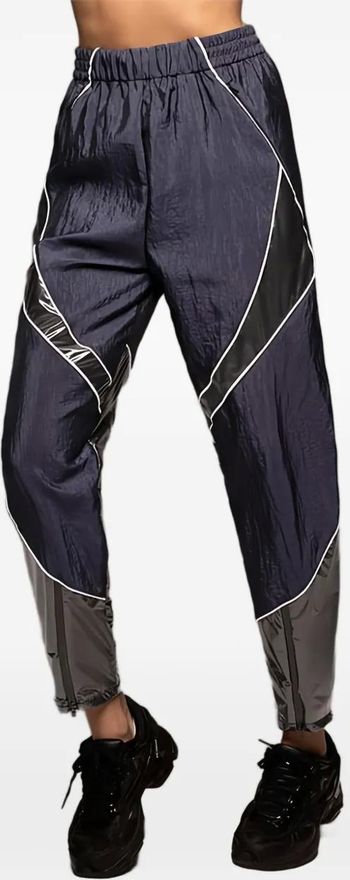 Pantaloni sportivi Enigma con inserti - Blu