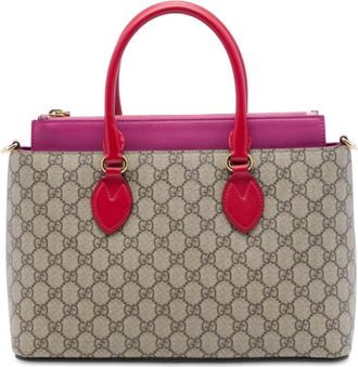 Gucci Pre-owned Gucci GG Supreme Linea A Satchel Ladies 55QEG0XIB44THS43