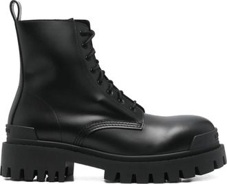 Balenciaga 49mm Lace-up Boots