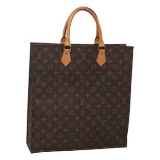 Louis Vuitton Tweedehands Canvas Louis Vuitton tassen - Dames - Pre-owned - Bruin - Maat: ONE Size Leer