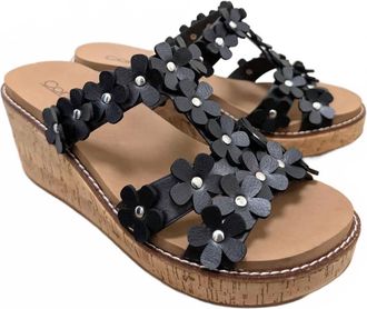 Corkys Footwear Womens Mic Drop Sandal In Black