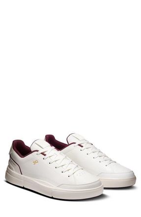 On THE ROGER Centre Court Tennis Sneaker in Ivory/Maroon at Nordstrom, Size 11.5