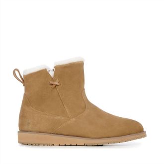 Emu Womens Beach Mini Boots In Chestnut