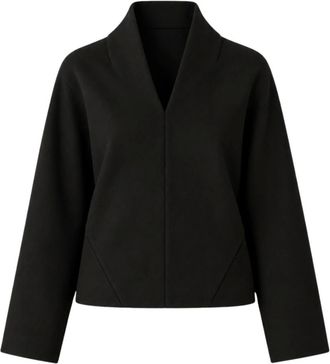 Meimeij Blusa de punto con cuello en V M6Fd 04 - Knitwear - Mujer - Negro - M