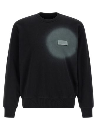 Maison Margiela Black Cotton Mens Sweatshirt