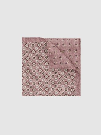 Reiss Soft Pink Pocket Square
