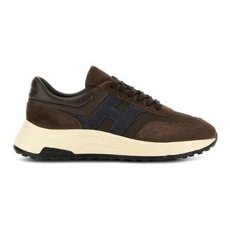 Hogan Hyperlight Sneakers - Heren - Sneakers - Bruin - 40 EU - Leer - Schoenen