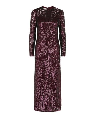 Valentino Sequin Mesh Gown