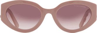 Marc Jacobs Brown Shaded Oval Ladies Sunglasses MARC 694/G/S 0NOY/HA 54