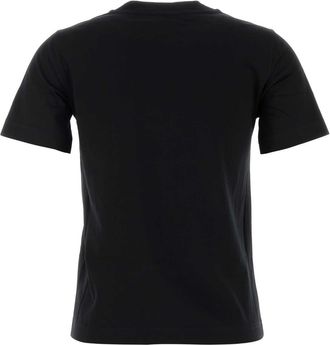 Burberry Womens Ekd T-Shirt Black Cotton