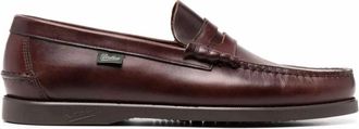 Paraboot Brown Leather Loafers